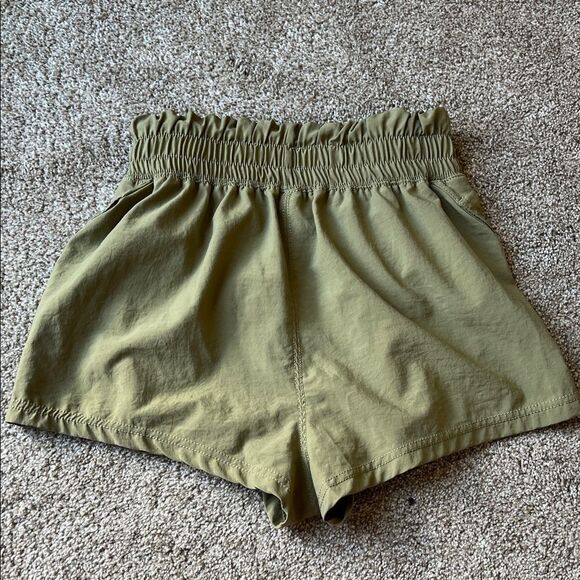 FP Movement by Free People Olive Athletic Shorts - Picture 4 of 4